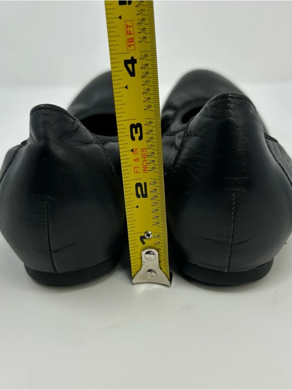 Munro American Womens Ballet Flats Black Metallic Dot Slip-On Comfort Size 9 M